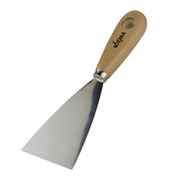 DEMA Špachtle malířská 8 cm s dřevěnou rukojetí MS 80 20322D