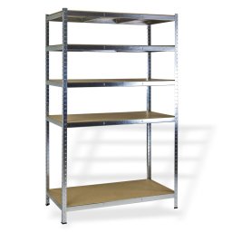 DEMA Bezšroubový regál 5P 175 kg 200x120x60 cm 15503D