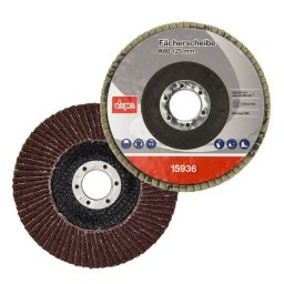 DEMA Lamelový vějířový brusný kotouč 125 mm K60 15936D