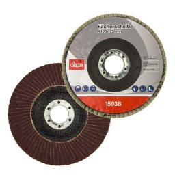 DEMA Lamelový vějířový brusný kotouč 125 mm K100 15938D