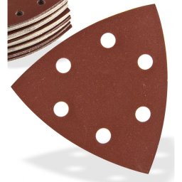 DEMA Brusný papír pro delta brusku 93x93x93 mm P400, 50 ks 22559D