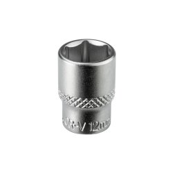 DEMA Nástrčný klíč / ořech krátký 12 mm 1/4" 22885D