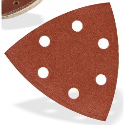 DEMA Brusný papír pro delta brusku 93x93x93 mm P180, 10 ks 22546D