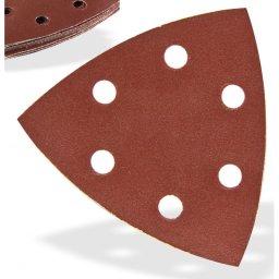 DEMA Brusný papír pro delta brusku 93x93x93 mm P320, 10 ks 22548D