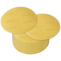 DEMA Brusný papír pro excentrickou brusku 115 mm P500, 10 ks 22511D