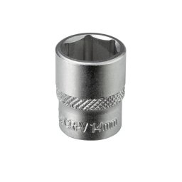 DEMA Nástrčný klíč / ořech krátký 14 mm 1/4" 22887D