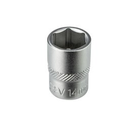 DEMA Nástrčný klíč / ořech krátký 14 mm 3/8" 22919D