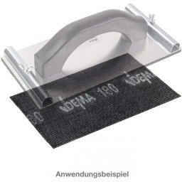 DEMA Brusná mřížka na sádrokarton K180, 115 x 280 mm, 10 ks 22725D