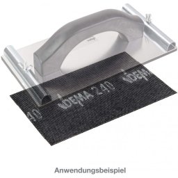 DEMA Brusná mřížka na sádrokarton K240, 115 x 280 mm, 10 ks 22726D