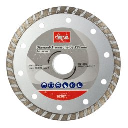 DEMA Diamantový řezný kotouč Turbo 125 mm DDT125T 18367D