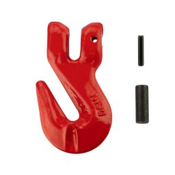 DEMA Řetězový hák s pojistkou na řetěz 6 mm, třída 8 23503D