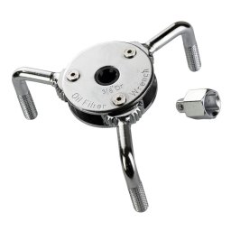 DEMA Nastavitelný klíč na olejový filtr tříramenný 1/2"+3/8" DFS3 40438D