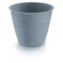 Prosperplast Kulatý květináč FURU 16,6 cm světle šedý DFO170443U