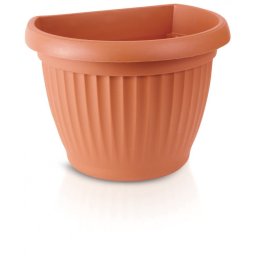 Prosperplast Květináč na zeď TERRA 22 cm terakota DST3R624