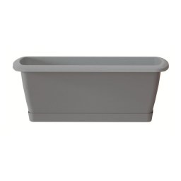 Prosperplast Truhlík s miskou RESPANA SET 39,2 cm šedý kámen ISE400P405U