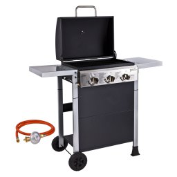 DEMA Plynový gril tříhořákový 8,1 kW Arkansas 3X 14002D