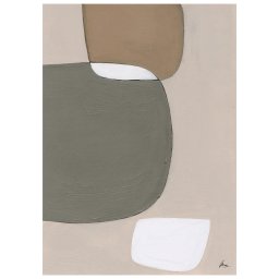 Paper Collective designové moderní obrazy Sand Stories (120 x 168 cm)