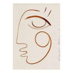 Paper Collective designové moderní obrazy Full of Love (100 x 140 cm)