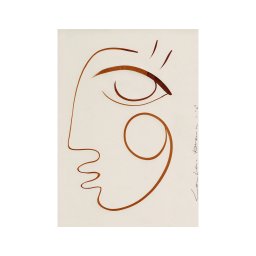 Paper Collective designové moderní obrazy Full of Love (50 x 70 cm)
