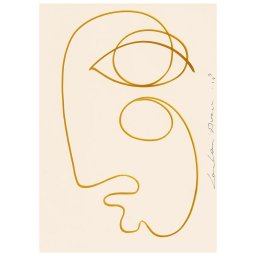 Paper Collective designové moderní obrazy Sunkissed (120 x 168 cm)