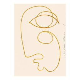Paper Collective designové moderní obrazy Sunkissed (100 x 140 cm)
