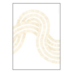Paper Collective designové moderní obrazy Entropy Sand 02 (100 x 140 cm)