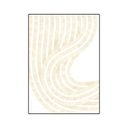 Paper Collective designové moderní obrazy Entropy Sand 01 (50 x 70 cm)