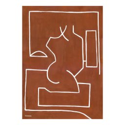 Paper Collective designové moderní obrazy Antic Ideal 02 (100 x 140 cm)