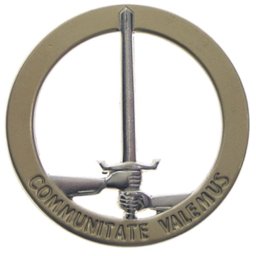 Bundeswehr odznak BW na baret 1. NL/D-CORPS kovový