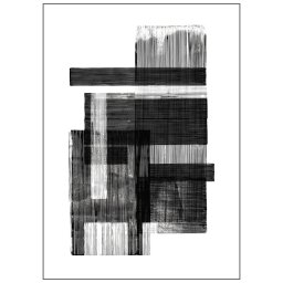 Paper Collective designové moderní obrazy Midnight 02 (120 x 168 cm)