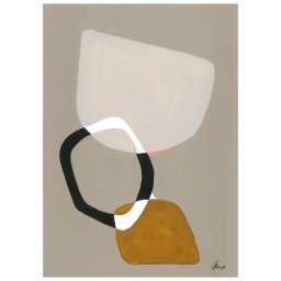 Paper Collective designové moderní obrazy Composition 03 (120 x 168 cm)