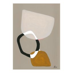 Paper Collective designové moderní obrazy Composition 03 (100 x 140 cm)
