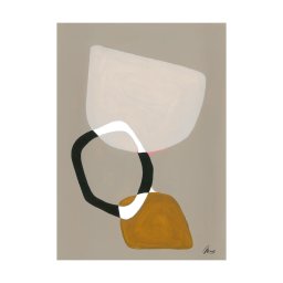 Paper Collective designové moderní obrazy Composition 03 (70 x 100 cm)