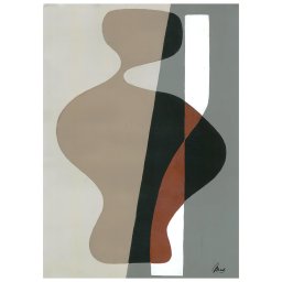 Paper Collective designové moderní obrazy La Femme 03 (120 x 168 cm)