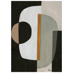 Paper Collective designové moderní obrazy The Voice Within 01 (120 x 168 cm)