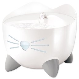 Fontána pro kočky Pixi 2,5 l bílá