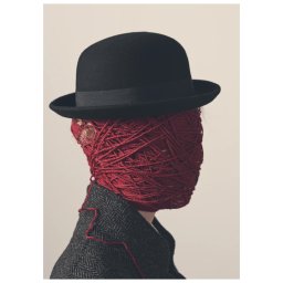 Paper Collective designové moderní obrazy Strings (120 x 168 cm)