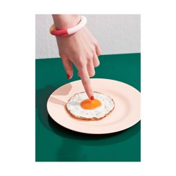 Paper Collective designové moderní obrazy Fried Egg (70 x 100 cm)