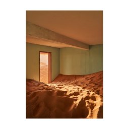 Paper Collective designové moderní obrazy Sand Village I (70 x 100 cm)