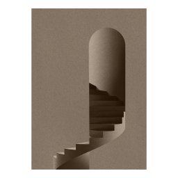 Paper Collective designové moderní obrazy The Tower (100 x 140 cm)