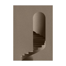 Paper Collective designové moderní obrazy The Tower (70 x 100 cm)