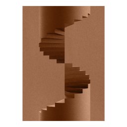 Paper Collective designové moderní obrazy The Pillar (120 x 168 cm)