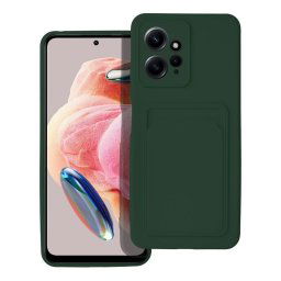 Card Case obal, Xiaomi Redmi Note 12 4G, zelený