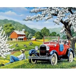 Gaira® Malování podle čísel Veterán M3832YT