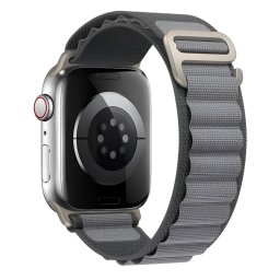 iMore Řemínek Alpský tah pro Apple Watch Series 6/5/4 a SE (40mm) - Tmavě Šedý