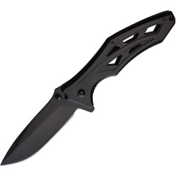 ElitEdge nůž zavírací BLACK ELITE hladké ostří