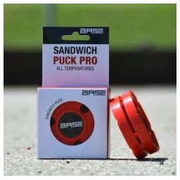 Tréninkový puk Base Sandwich Puck Pro - 120g - Paper Box červená