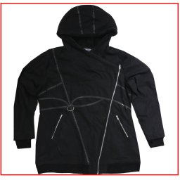 bunda dámská (kabátek) POIZEN INDUSTRIES - REAVER - BLACK - POŠKOZENÉ - MY540
