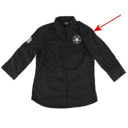 košile dámská AMENOMEN - CHURCH OF SATAN - POŠKOZENÉ - MY522