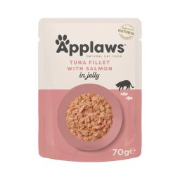 APPLAWS Cat Jelly kapsička 70g tuňák a losos